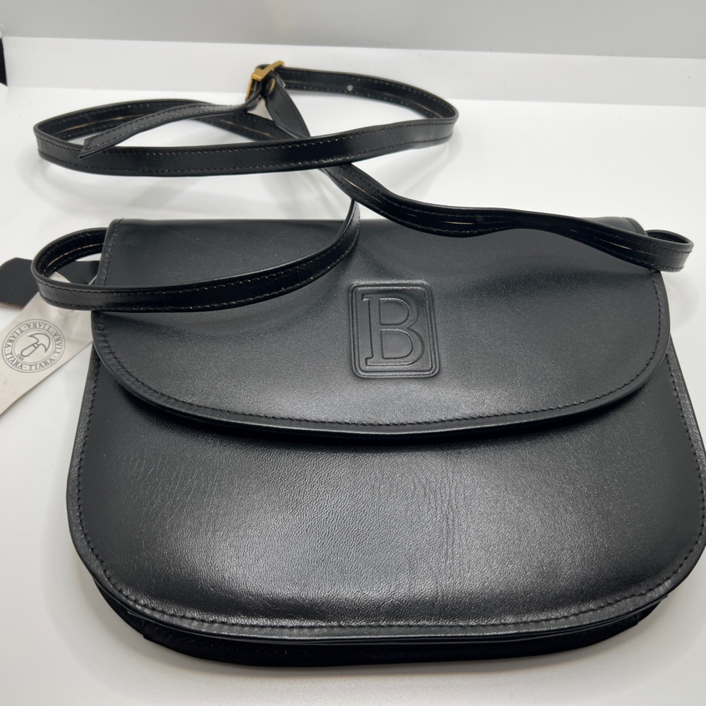 Vintage Tiara Handbag Leather Purse, Genuine Leather Made in Italy NWT Boutique